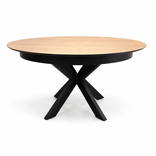 שולחן אוכל עגול נפתח 