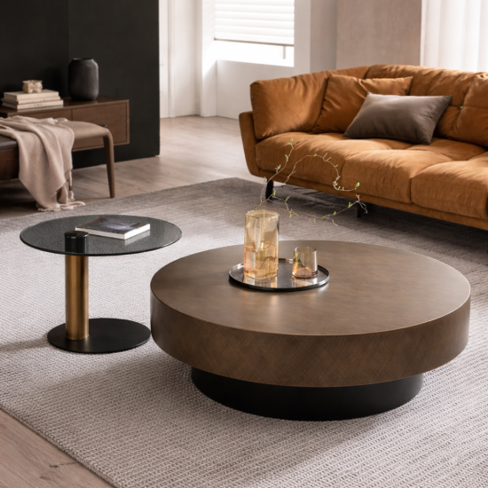 סט שולחנות דגם פליז 